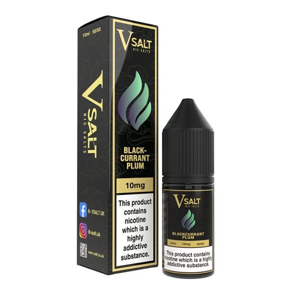 Blackcurrant Plum Nic Salt V Salt - 10Mg