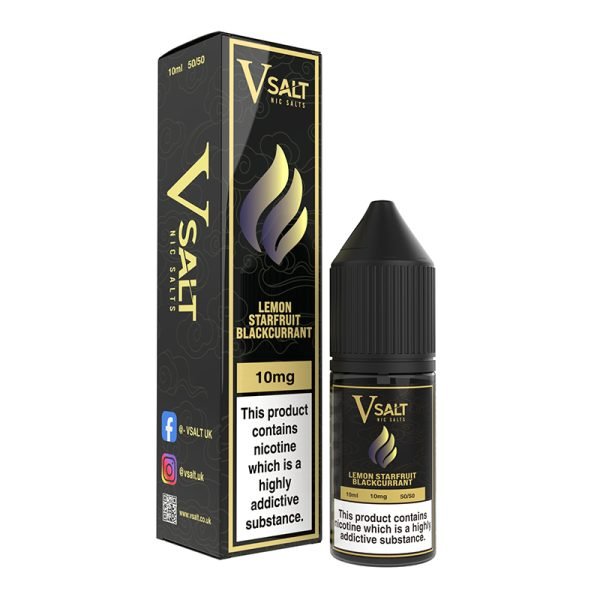 Lemon Starfruit Blackcurrant Nic Salt V Salt - 10Mg