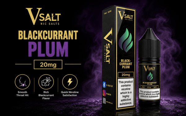 Blackcurrant Plum Nic Salt